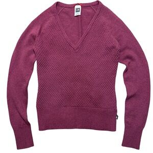 Women's V-Neck Sweater - Purple
